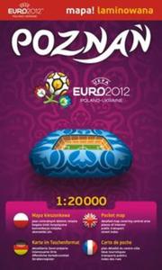 Pozna 1:20 000 Euro 2012 plan miasta - 2857602931