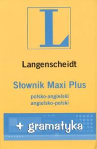 Sownik PLUS polsko-angielski angielsko-polski z gramatyk - 2825653913