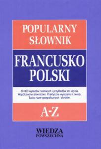 Popularny sownik francusko-polski A-Z