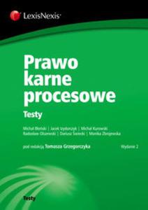 Prawo karne procesowe Testy - 2857603183