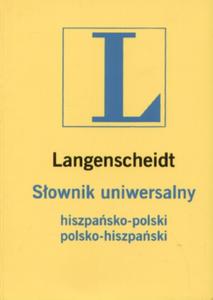 Sownik uniwersalny hiszpasko-polski, polsko-hiszpaski