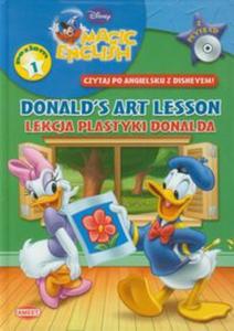 Magic English Czytaj po angielsku z Disneyem Donald's art lesson z pyt CD