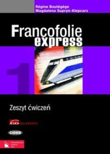 FRANCOFOLIE EXPRESS 1 Zeszyt wicze ed.2012 z 2CD - 2857604310