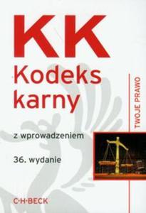 Kodeks karny z wprowadzeniem - 2857604333