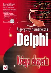 Algorytmy numeryczne w Delphi. Ksiga eksperta - 2857604985