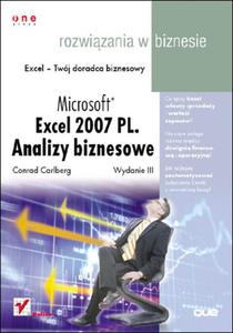 Microsoft Excel 2007 PL. Analizy biznesowe. Rozwizania w biznesie. Wydanie III - 2857605241