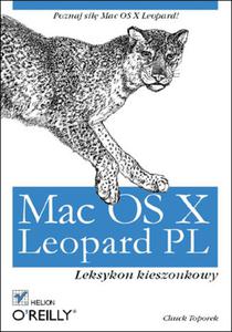 Mac OS X Leopard PL. Leksykon kieszonkowy - 2857605430