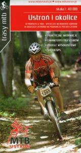 Ustro i okolice Trasy MTB skala 1:40 000 - 2857607655