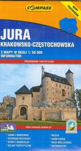 Jura Krakowsko Czstochowska 2 mapy + Przewodnik turystyczny - 2857607660