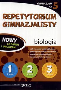 Repetytorium gimnazjalisty. Biologia. Gimnazjum na 5