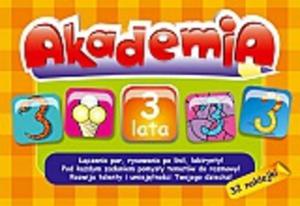 Akademia 3 lata + 32 naklejki - 2857607779