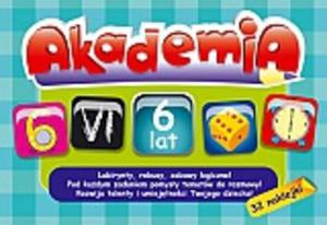 Akademia 6 lat + 32 naklejki - 2857607782