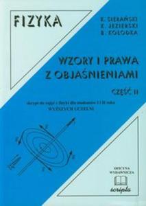 Fizyka Wzory i prawa z objanieniami cz 2 - 2857607893