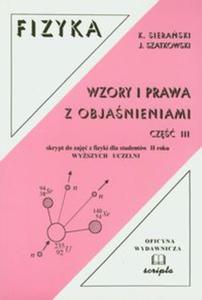 Fizyka Wzory i prawa z objanieniami cz 3 - 2857607895