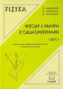 Fizyka Wzory i prawa z objanieniami cz 1 - 2857607896