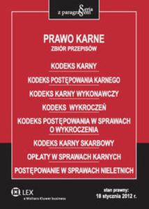 Prawo karne Zbir przepisw - 2857608150