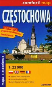 Plan miasta. Czstochowa. 1:22 000 Midi Laminowana - 2857608382