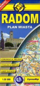 Plan miasta. Radom. 1:20 000 Laminowany - 2857608414