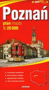 Pozna. Plan miasta. 1:20 000