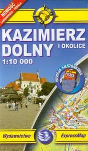 Kazimierz Dolny i okolice plan miasta 1:10 000 - 2857608441