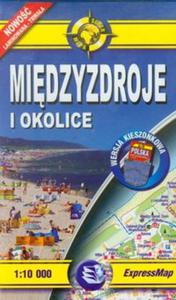 Midzyzdroje i okolice plan miasta 1:10 000