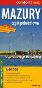 Mazury cz poudniowa 1:60 000 mapa laminowana - 2857608467