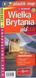 Wielka Brytania plastik mapa samochodowa 1:1200000 - 2857608477