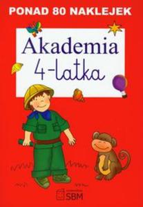 Akademia 4 latka. Ponad 80 naklejek - 2857608481