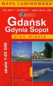 Gdask Gdynia Sopot Plan miasta 1: 22 500