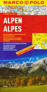 Alpy mapa samochodowa 1:800 000 - 2857608627