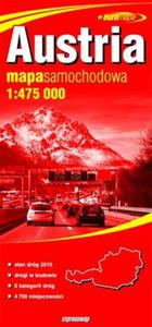 Austria Mapa Samochodowa 1:475 000 - 2857608802