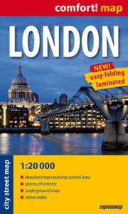 London laminowany plan miasta 1:20 000 - mapa kieszonkowa - 2857608807
