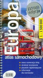 Europa atlas samochodowy 1:1 500 000 - 2857608907