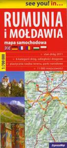 Rumunia i Modawia mapa samochodowa - 2857608922