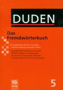 Duden 5 Das Fremdsworterbuch z pyt CD - 2857608942