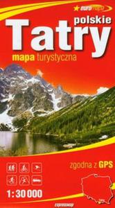 Tatry polskie. Mapa turystyczna. 1:30 000 - 2857609014