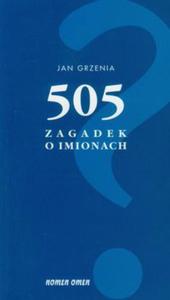 505 zagadek o imionach - 2857609190