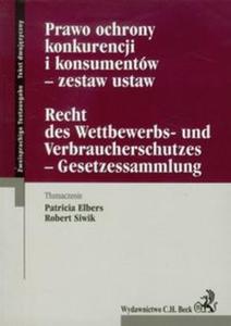 Prawo ochrony konkurencji i konsumentów zestaw ustaw