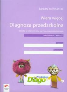 Zanim bd uczniem Wiem wicej Diagnoza przedszkolna - 2857610456