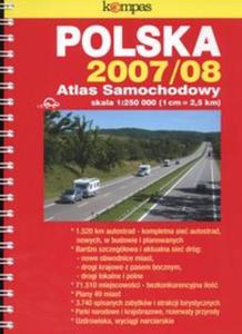 Atlas samochodowy Polska 1:250 000 - 2857610669