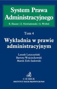 Wykadnia w prawie administracyjnym t.4