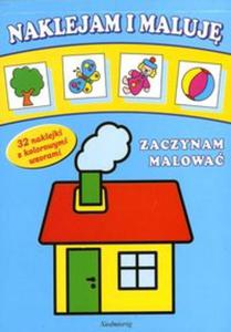 Zaczynam malowa Naklejam i maluj - 2857610941