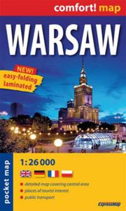 Warsaw pocket map 1:26 000 - 2857610994