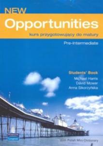 New Opportunities Pre-Intermediate students book - Podrcznik do angielskiego - 2857611347