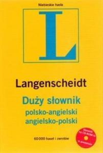 Duy sownik polsko-angielski, angielsko-polski (+CD) - 2857611632