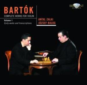 Bartok: Complete works for violin - 2857612243