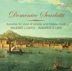 Domenico Scarlatti: Sonatas for viola d'amore and harpsichord - 2857612274