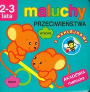 Maluchy Przeciwiestwa z naklejkami Akademia malucha