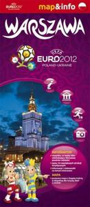 Warszawa Euro 2012 - 1:26 000 mapa i miniprzewodnik - 2857614334