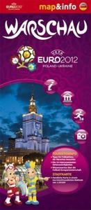 Warschau / Warszawa Euro 2012 - 1:26 000 mapa i miniprzewodnik (niemiecka wersja jzykowa) - 2857614337